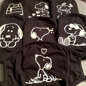 COPY - Snoopy pack of 7 face masks